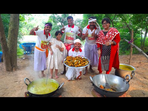 Village style fish curry and vegetables recipe cooking for village people | villfood Kitchen