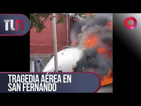 #TelenueveCentral | Tragedia aérea en San Fernando.