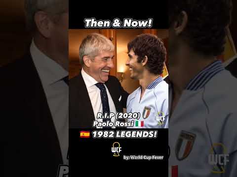 FIFA World Cup Spain 1982 Legends Then and Now! #fifaworldcup