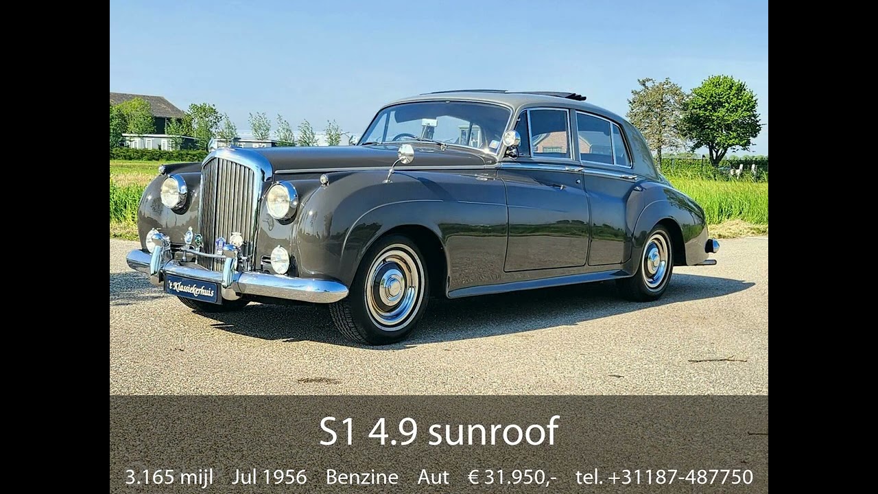 Video preview of Bentley S 1 (1956)