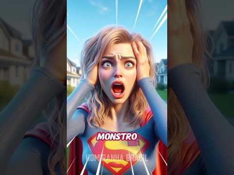Homem-Aranha tira a PERUCA e SuperGirl Fica em PÂNICO! ⛔😱 #shorts