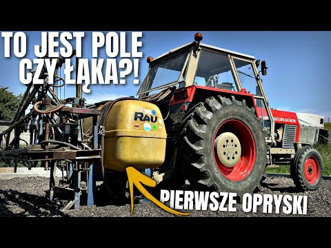 NIKT NIE MÓWIŁ ŻE BĘDZIE ŁATWO... 🔥 HERBAPOL NA POLU 😂 PIERWSZE OPRYSKI "NOWYM" OPRYSKIWACZEM
