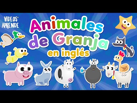 Animales de granja en inglés para niños - Videos Aprende #inglesparaniños