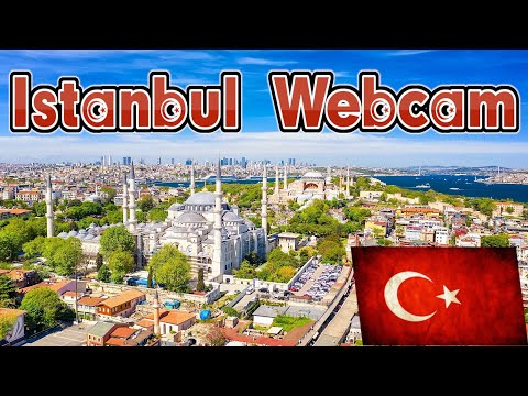 &#128997;&#127355;&#127352;&#127365;&#127348;&#127769;Istanbul Earthquake Cityscape Webcam Tour &#127909;&#127751;Hagia Sophia Mosque&#127753;&#199;ırağan/T&#252;rkiye&#127759;Galata Kulesi