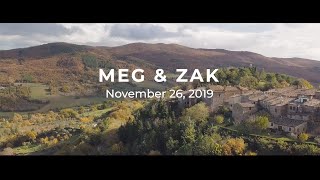 Wedding of Meg & Zak in Radicondoli, Italy!