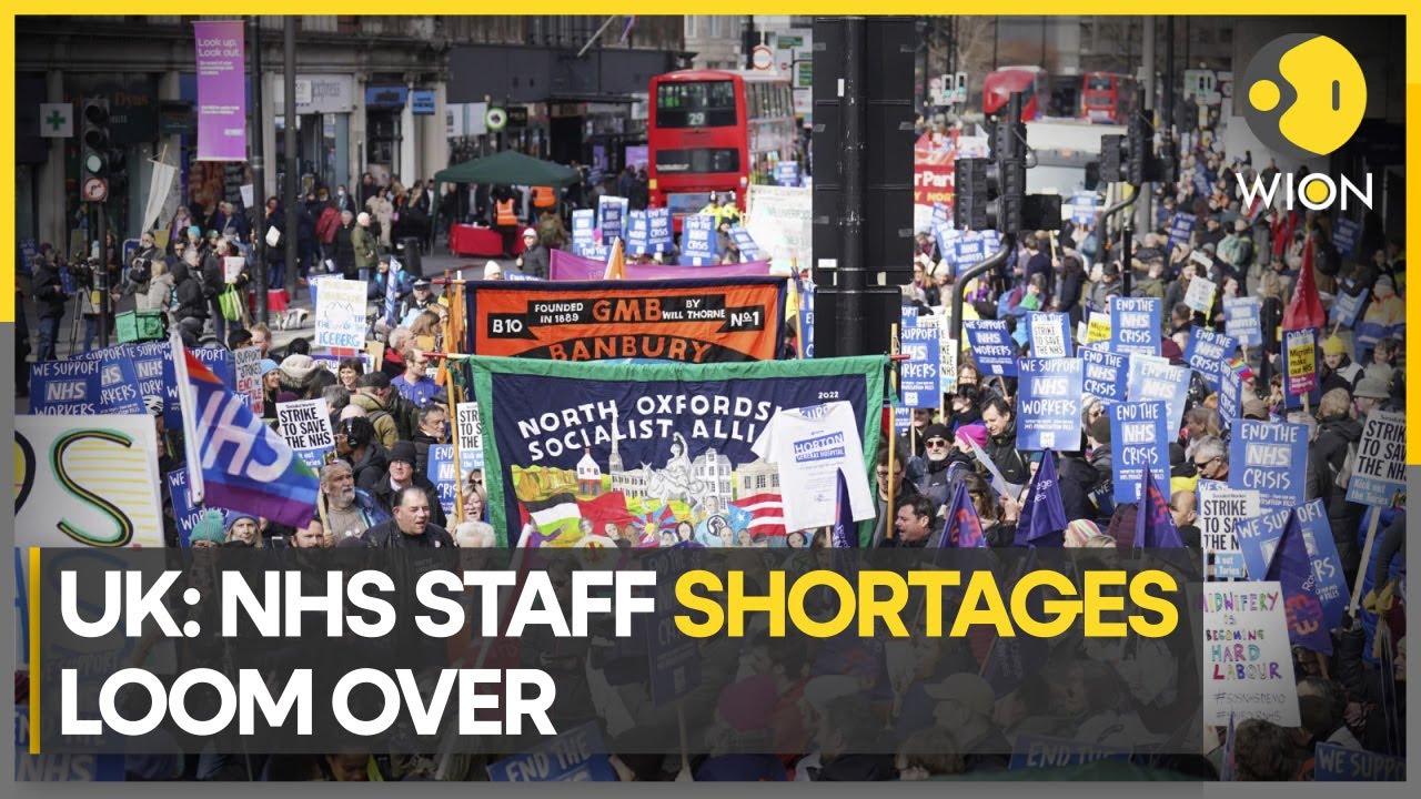 UK: NHS Staff Shortages in England