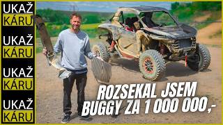 4K | PRVNÍ CRASH V UKAŽ KÁRU | BRUTÁLNÍ SUPER VILLAIN SX20 TURBO | 235 KONÍ!