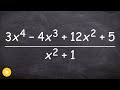 Polynomial Division Concepts and Techniques