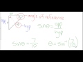 Finding Missing Angles in Right Triangles