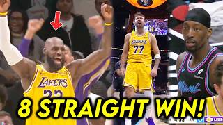Parang CHAMPION na ang Lakers sa ginawa ni Luka! Nagflying Kiss sa kalaban, 8 Straight Win!
