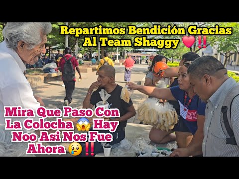 120 Panes Y 120 Cafés Se Repartieron En La Plaza Gracias Al Tío Shaggy 😱‼️