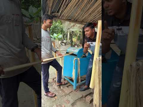 কলা গাছ দিয়ে সুতা বানানো হচ্ছে #farmers #bananatrees