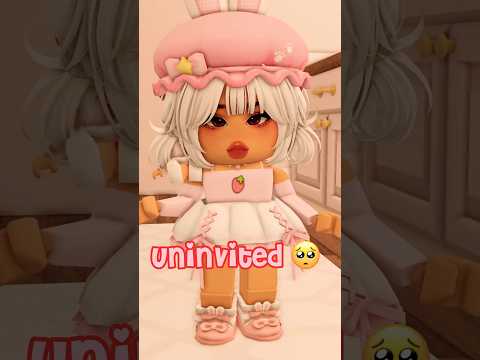 Lisa’s NOT invited #roblox #bloxburgroleplay #brookhaven #robloxstory #shorts #robloxstory #roleplay