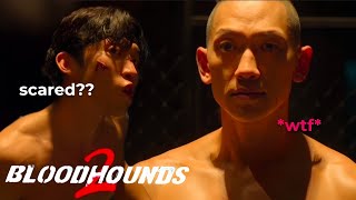 BLOODHOUNDS moments to watch while you eat.