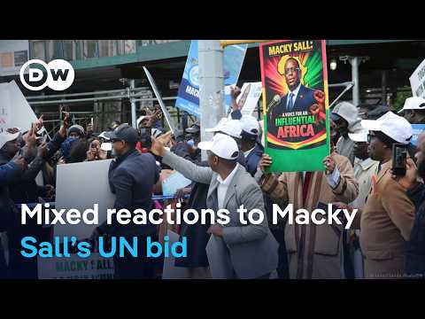 YouTube video thumbnail: Macky Sall's UN Leadership Bid Divides African Opinion