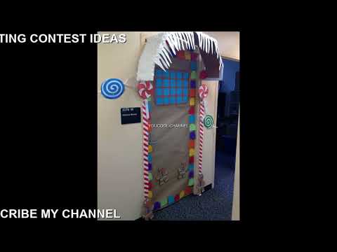 christmas door decorating contest ideas