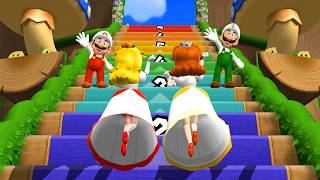 【マリオパーティ9】かちぬきバトル ピーチ VS マリオ VS デイジー VS ルイージ | Mario Switch