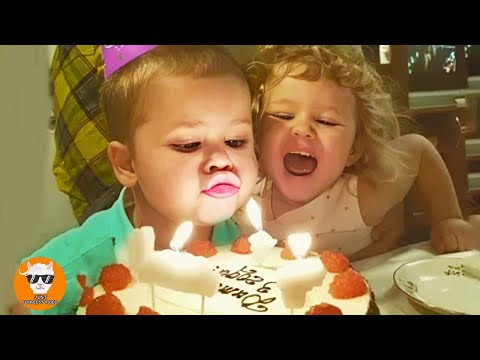 Funny Baby Crying Because of Blowing Candles FAILS - Funny Baby Videos | Just Funniest