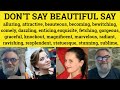 Descriptive Vocabulary for Beauty
