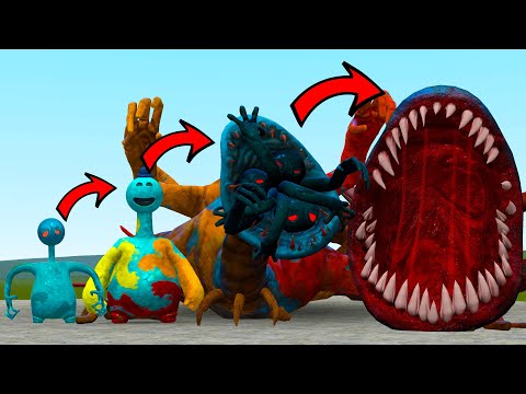 NEW EVOLUTION OF NIGHTMARE DOEY THE DOUGHMAN POPPY PLAYTIME CHAPTER 4 In Garry's Mod!!