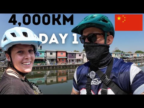 The Road to China BEGINS 🇨🇳 Cycling Bangkok to Shanghai (EPISODE 1)