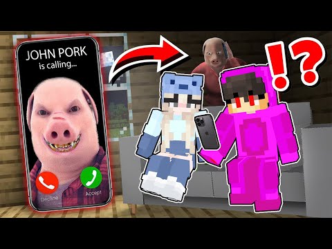 JOHN PORK is CALLING in Minecraft!