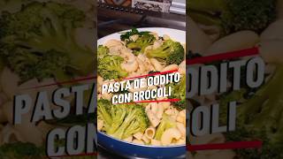 PASTA DE CODITO CON BRÓCOLI 🥦 Receta deliciosa 👩‍🍳✨ #shortsviral #cocina #comidasaludable #flypシ