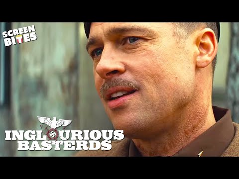 Brad Pitt&#39;s Opening Speech | Inglourious Basterds | Screen Bites