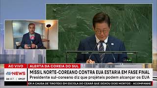 Míssil da Coreia do Norte capaz de atingir os EUA estaria em fase final