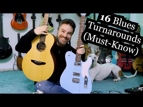 16 Must-Know Blues Turnarounds to Elevate your Guitar Soloing Chops [Lesson Tutorial]