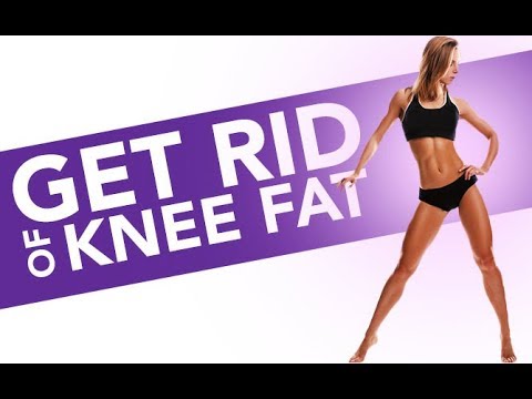 How To Get Rid of KNEE FAT (Quads Workout for Women)