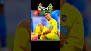 CR7 Comeback After Injury 😱 Real Madrid vs Al Nassr 3-4 🔥 Mbappe vs Ronaldo #football #cr7