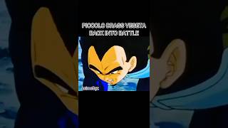 Piccolo drag Vegeta back into battle #dbz #dragonballz #broly #dragonball #brolydbz #anime #animebgz