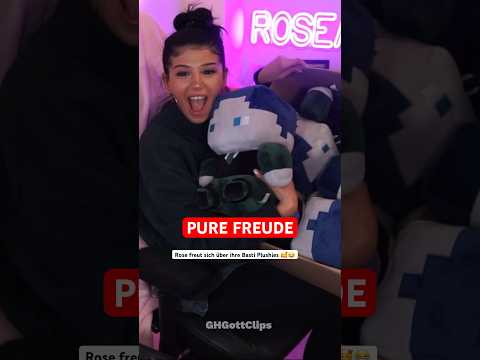BastiGHG schickt Rose seine Plushies 🥰😂 #craftattack13 #minecraft #bastighg #rose #rosemondy