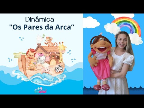 Dinâmica 🐥🐥OS PARES DA ARCA🐯🐯| A Arca de Noé