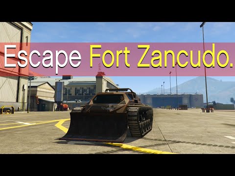 NEW FORT ZANCUDO HEIST In GTA 5 Online (Agents Of Sabotage Update)