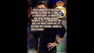 ¡Xavi Alonso se va!