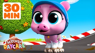 Help Baby Pig Find the Missing Colors! 🐷 | 30 Minute Compilation | Barnyard Daycare