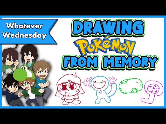 Drawing Pokemon from Memory!