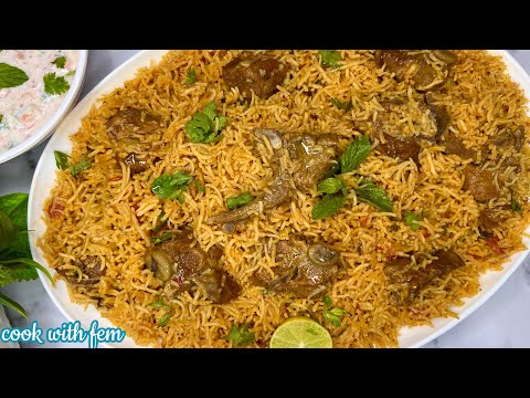 Famous TAHARI Of Hyderabad - MUTTON MASALA TAHARI with CREAMY RAITA - A Must Try Recipe Of RAMZAN