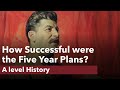 Stalin's Five-Year Plans and Consequences