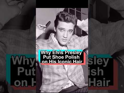 No Wonder Elvis Presley Always Put Shoe Polish on His Hair—The Reason Behind It Was Heartbreaking.