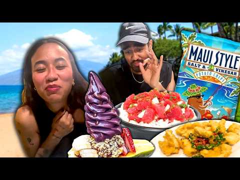 All the Food we ATE in HAWAII 🌺 for our Anniversary!