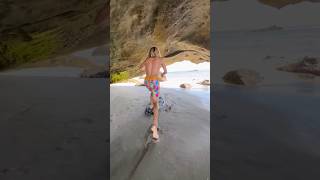 How to skateboard your skimboard