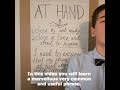 Understanding the Phrase 'To Be at Hand'