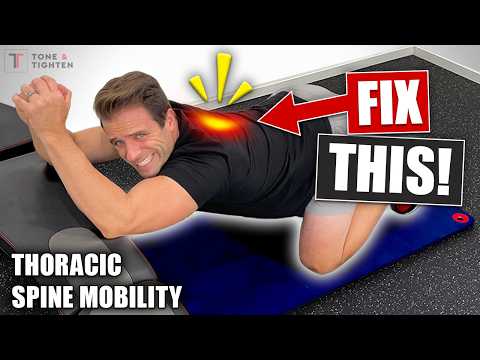 Fix Your Upper Back Pain! [Thoracic Mobility Stretching Routine]