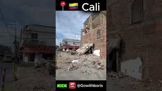 📍🇨🇴A month after the earthquake in Cali ,Buildings are still coming down