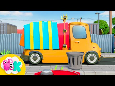 The Garbage Truck 🚚 Song for Kids | HeyKids Nursery Rhymes