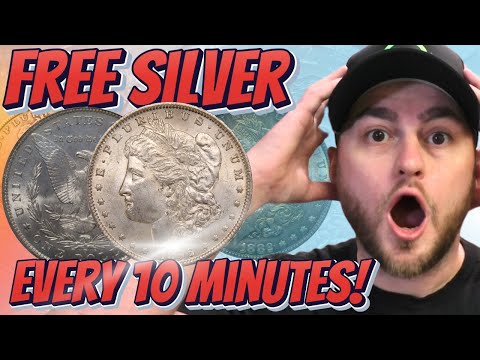 FREE SILVER EVERY 10 Minutes! Morgan Dollar Giveaway only on Whatnot