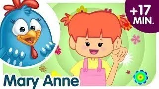 Marry Anne Ke Sath Ginti Shike | Learning Vidoes For Kids | Lottie Dottie Murgi